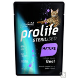 Prolife Sterilized Grainfree Cibo Umido Gatto Maturo Manzo 85g