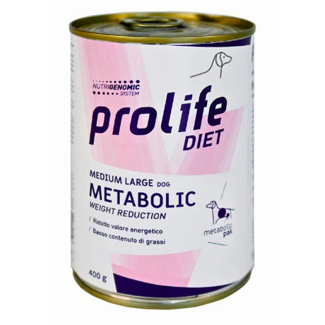 Prolife Diet Metabolic Weight Reduction Cane Adulto t. M/L 400g