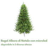 Regal Albero di Natale con MicroLED Luce Calda in PE/PVC