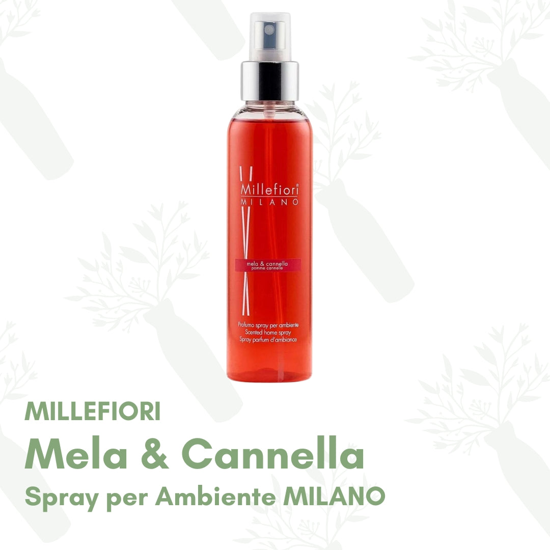 Mela & Cannella - Spray per ambiente Millefiori Milano