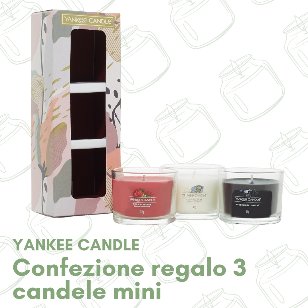 Yankee Candle Confezione Regalo 3 Candele Votive