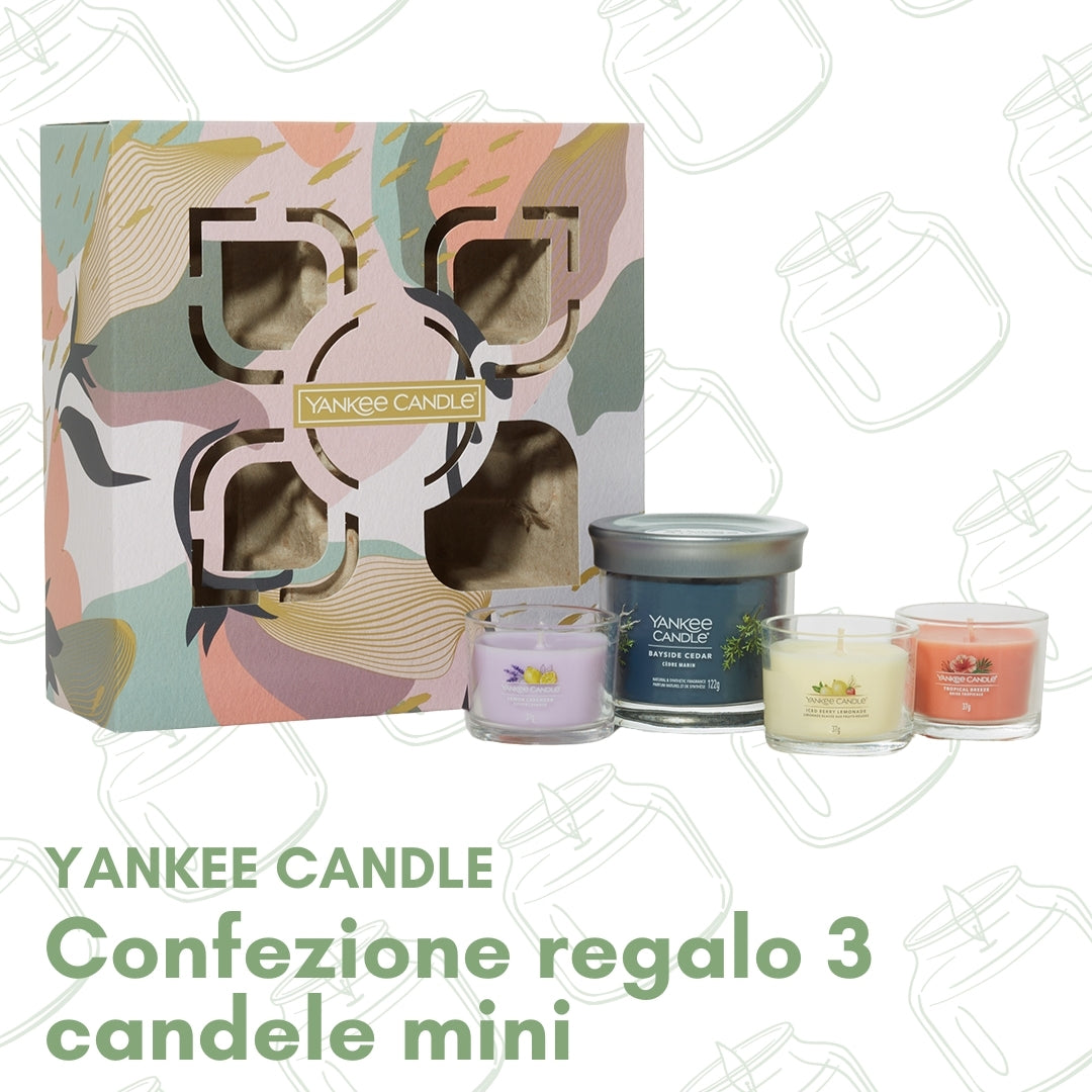 Yankee Candle Confezione Regalo 1 Tumbler e 3 Candele Votive