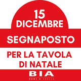 Segnaposto per la tavola di Natale  - 15 Dicembre 2025 - Laboratorio bambini