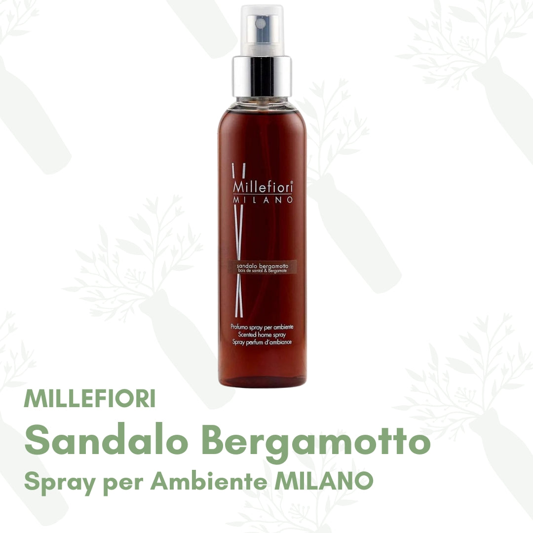 Sandalo Bergamotto - Spray per ambiente Millefiori Milano