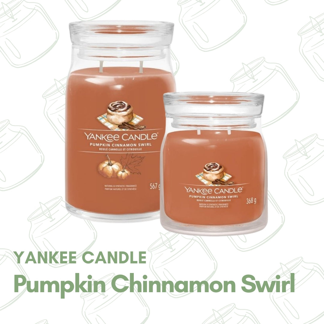 Yankee Candle Pumpkin Cinnamon Swirl