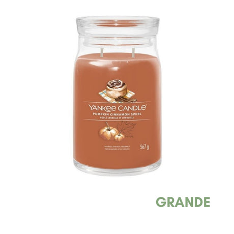 Yankee Candle Pumpkin Cinnamon Swirl