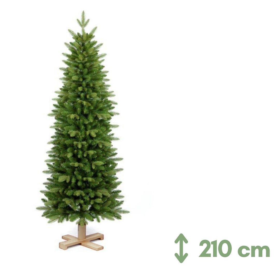 Ritz Albero di Natale con Base in Legno