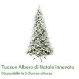 Tucson Albero di Natale Innevato in PE