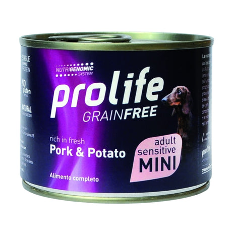 Prolife GrainFree Cibo Umido Cani Adulti t. Mini Maiale e Patate