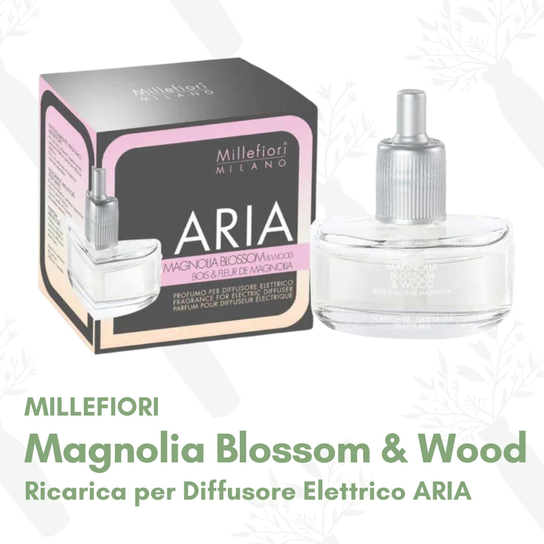 Magnolia Blossom & Wood - Ricarica per diffusore elettrico Aria Millefiori