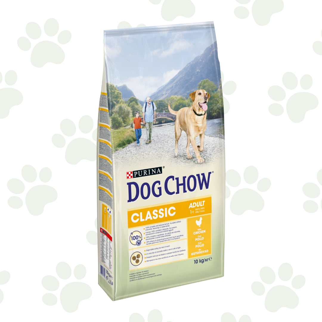 Dog Chow® Classic Crocchette Cane con Pollo 10 kg