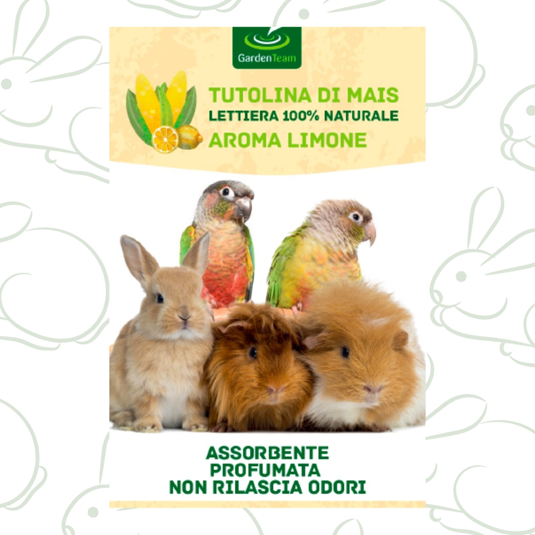 Tutolina di mais - Lettiera per piccoli animali