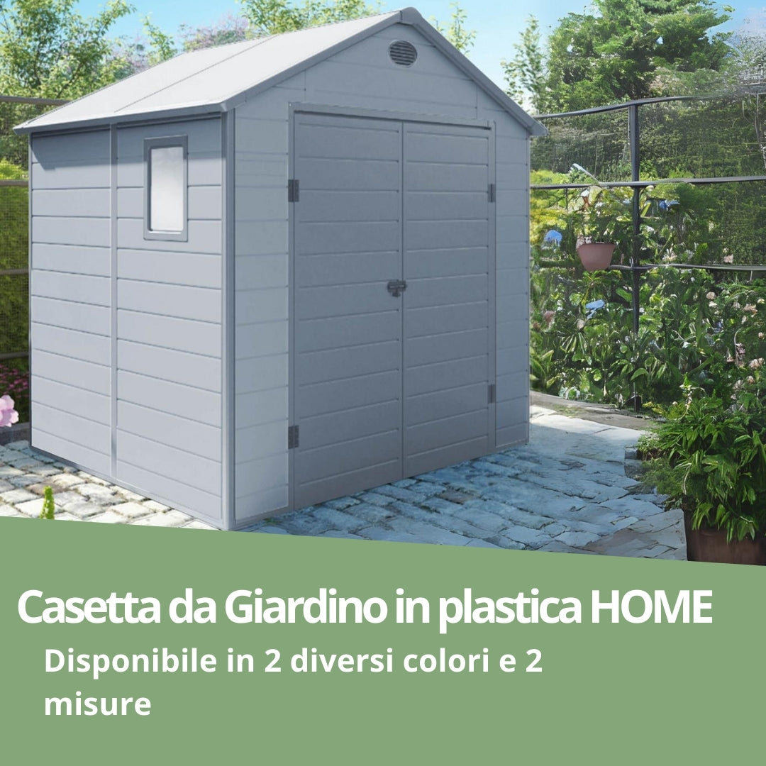 Home - Casetta da giardino in plastica