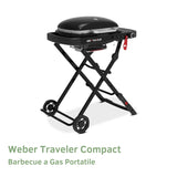 Weber Traveler Compact Barbecue a Gas Portatile
