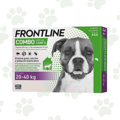 Frontline Combo Cani Taglia Grande - Frontline Combo 20-40 kg