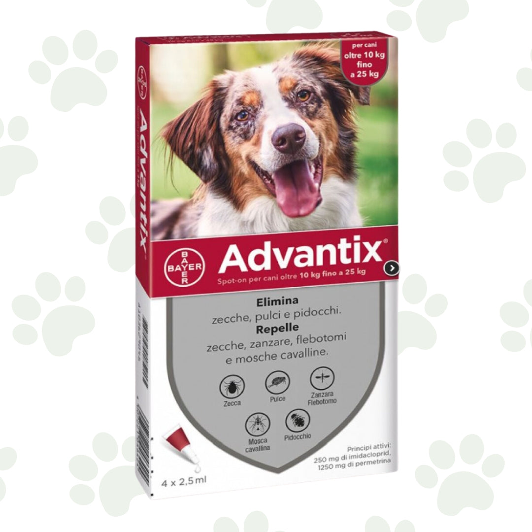 Advantix Spot On Cani 10-25 kg - Antiparassitari cani