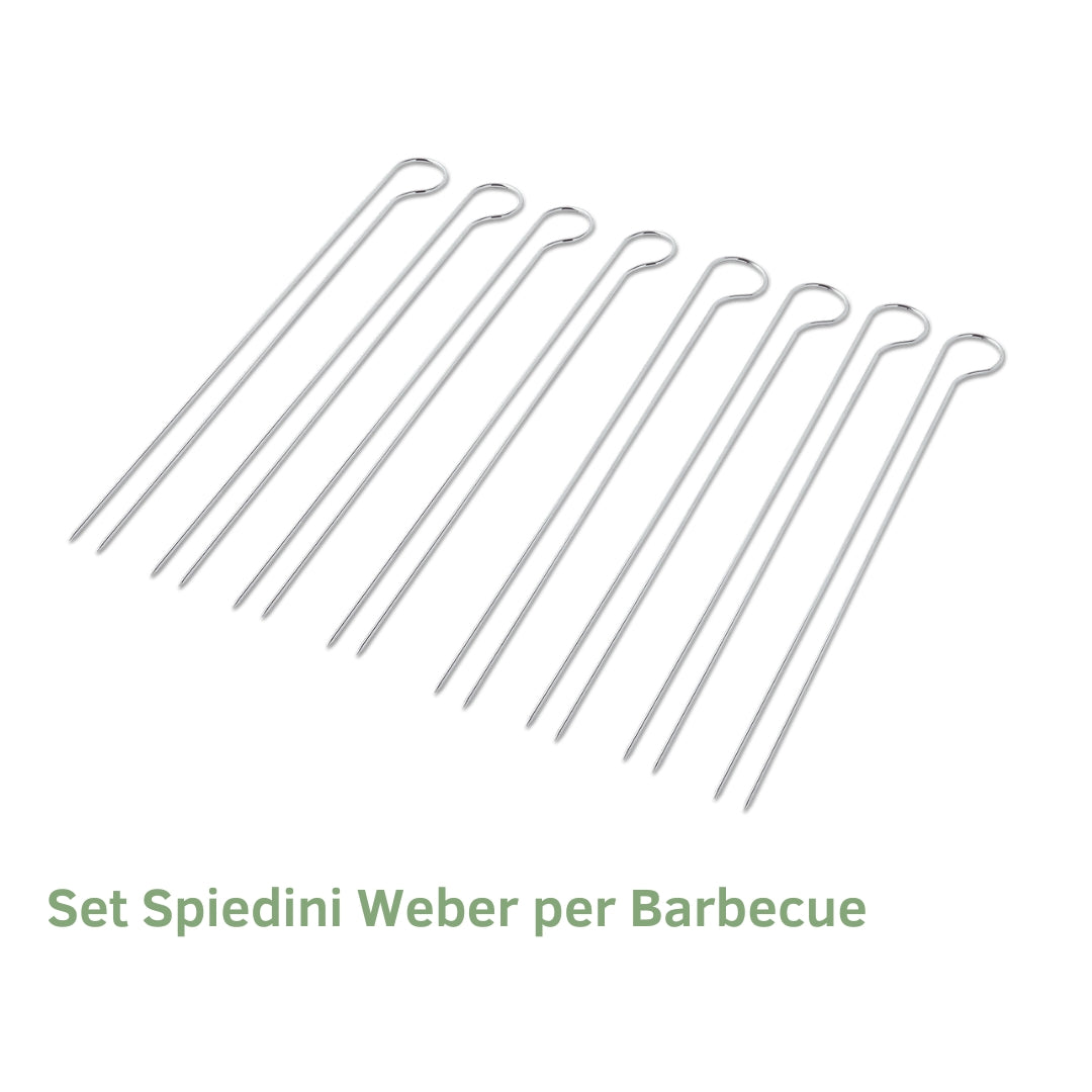 Set Spiedini Weber per Barbecue