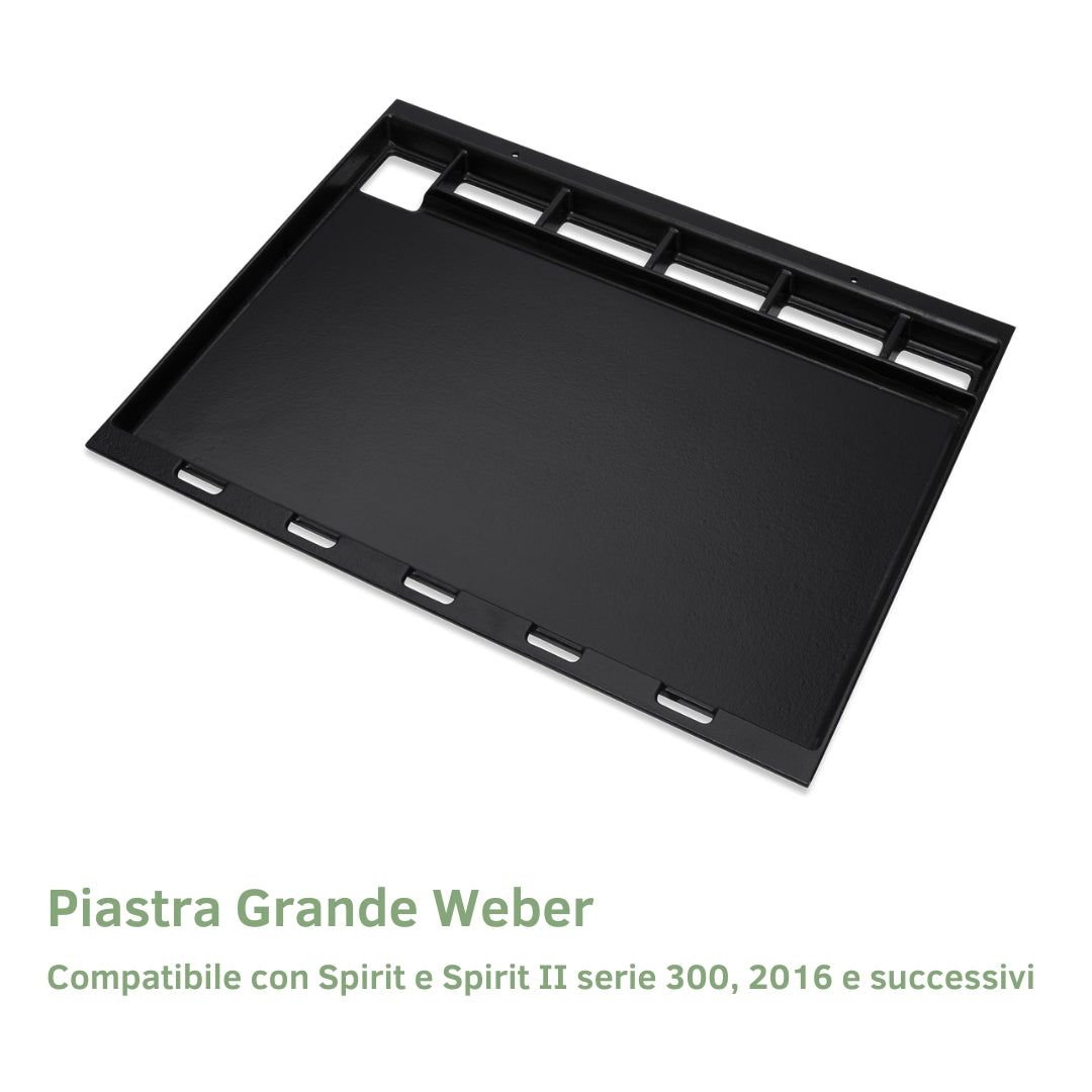 Piastra Grande Weber per Spirit Serie 300