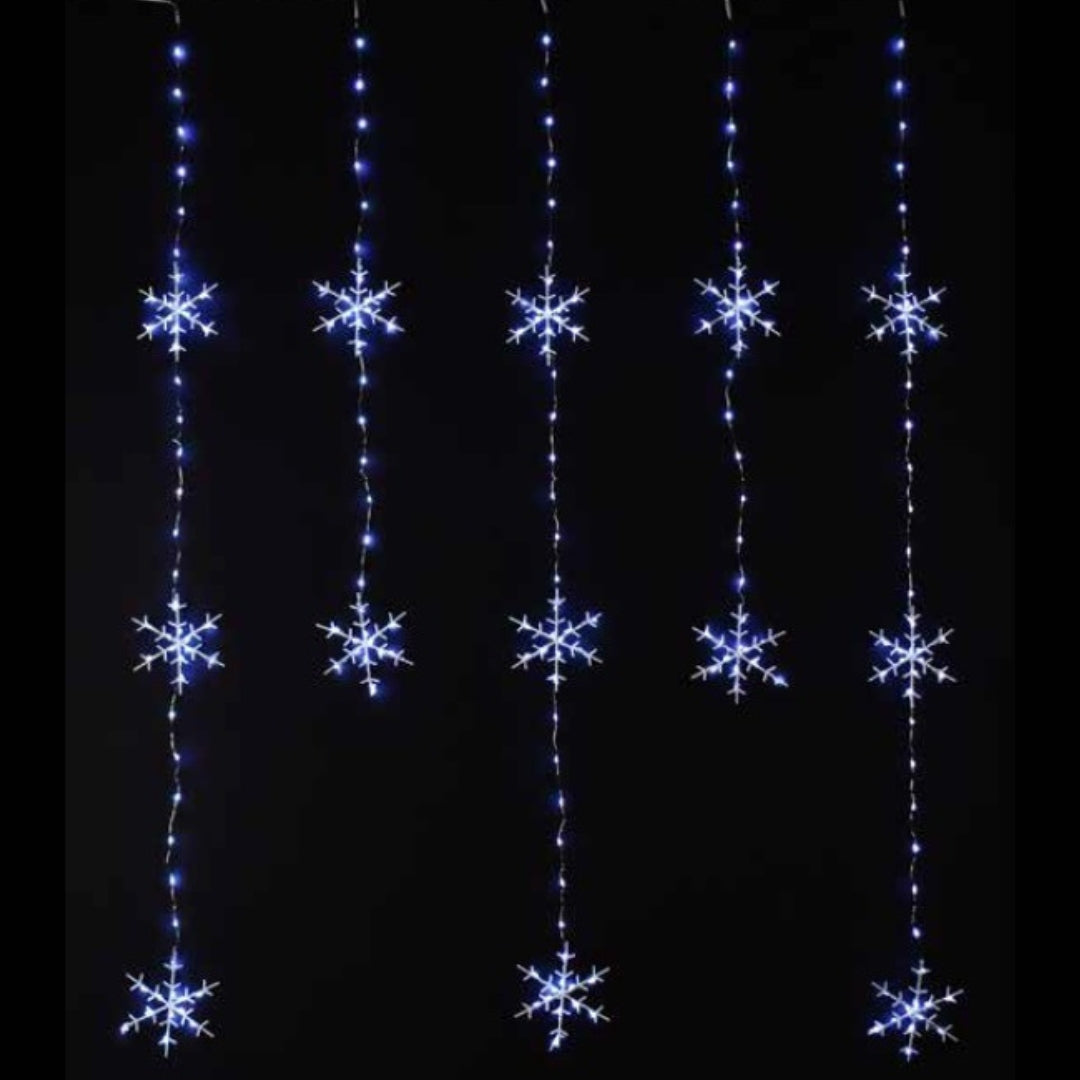 Tenda Nevicata Luminosa - Tende LED natalizie