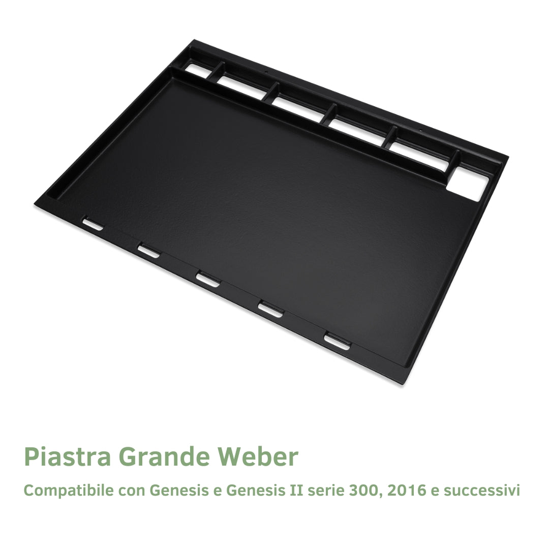 Piastra Grande Weber per Genesis serie 300