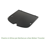 Piastra in Ghisa per Barbecue a Gas Weber Traveler
