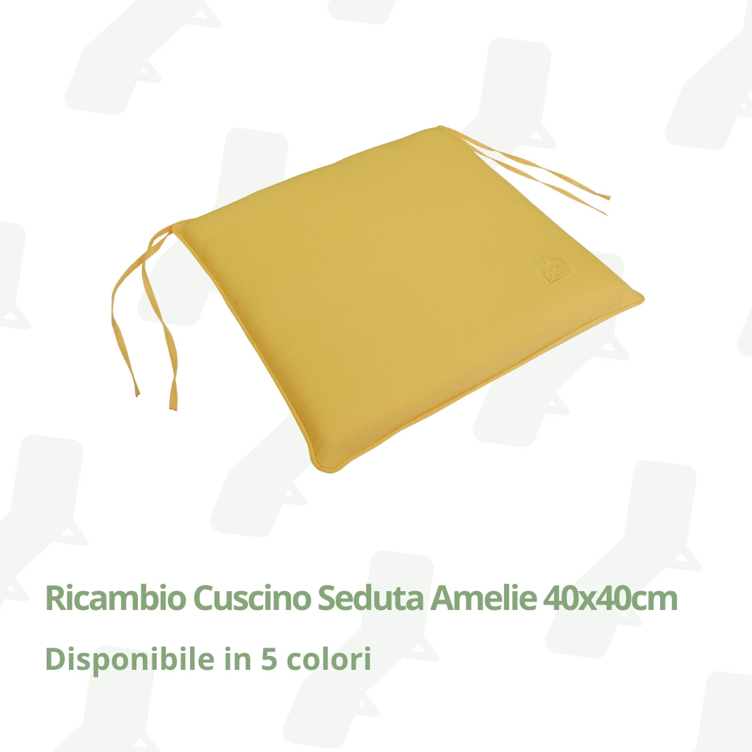 Ricambio Cuscino Seduta Amelie 40x40cm