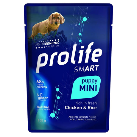 Prolife Smart Cane Cucciolo Mini con Pollo e Riso 100 g