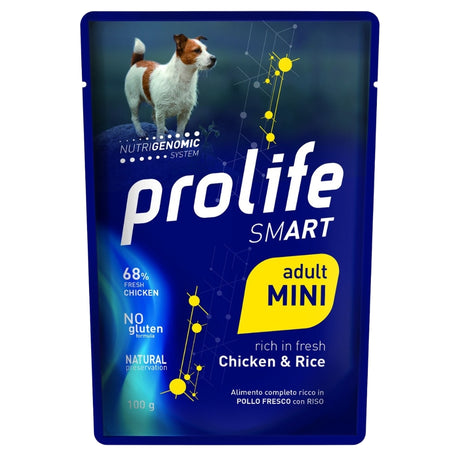 Prolife Smart Cane Adulto Mini con Pollo e Riso 100 g