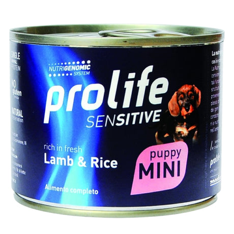 Prolife Sensitive Cibo Umido Cani Cuccioli Mini Agnello Riso