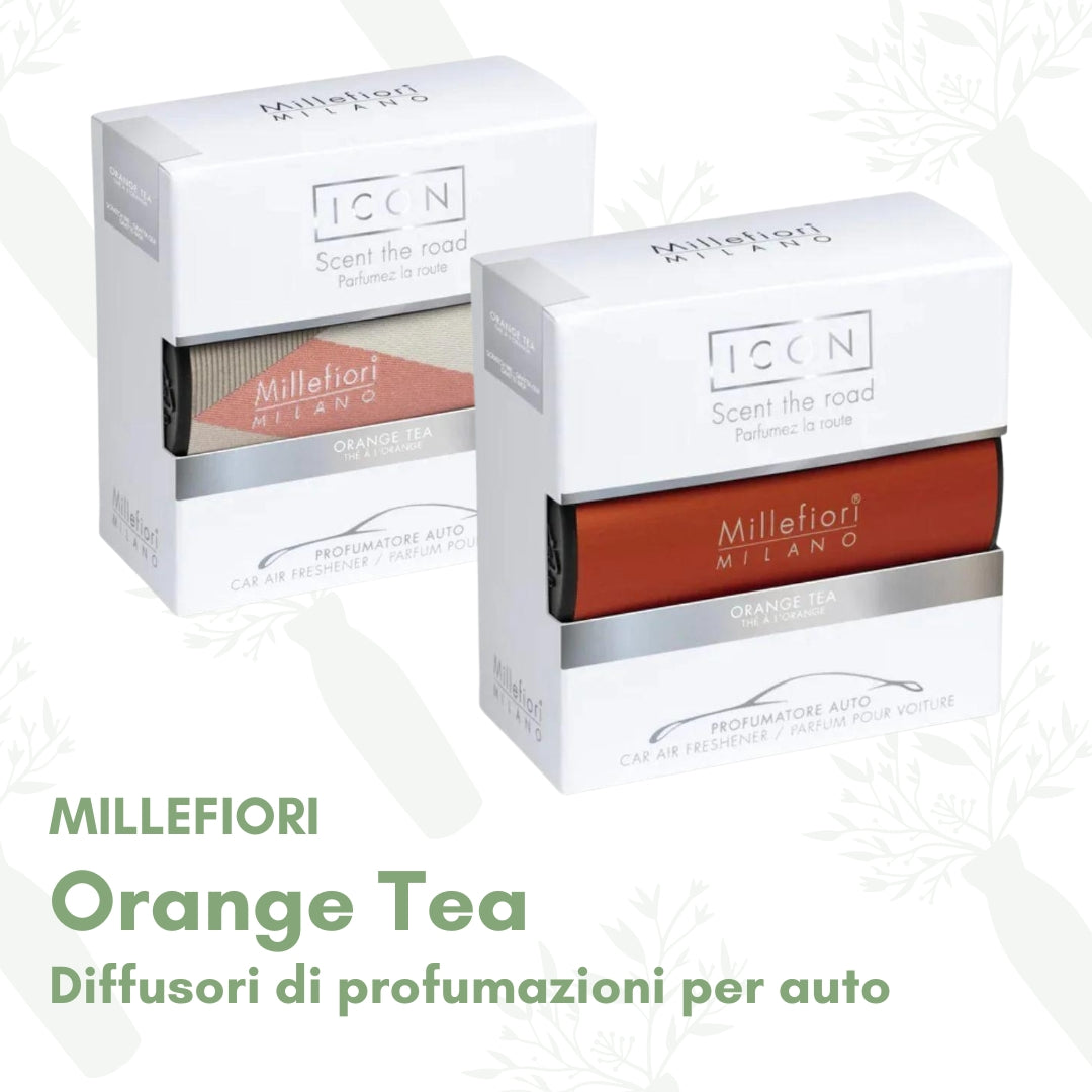 Orange Tea - Diffusori di profumazioni per auto Millefiori