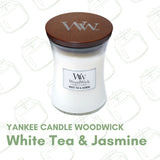 Yankee Candle Woodwick White Tea & Jasmine