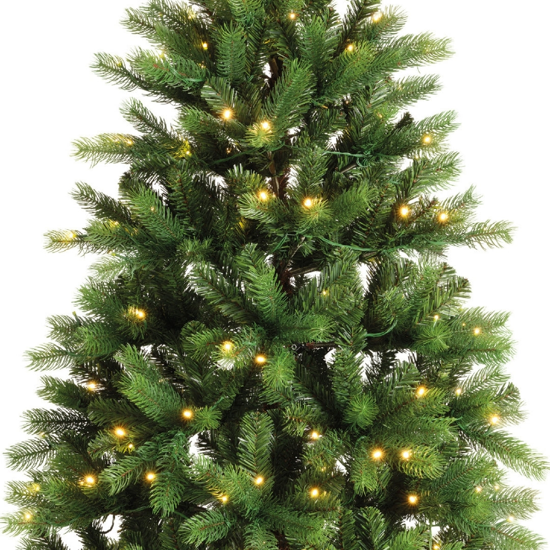 Ottawa Albero di Natale con LED Solare PE/PVC