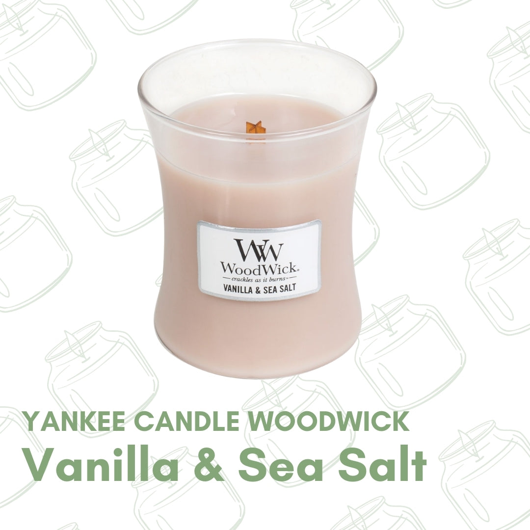 Yankee Candle Woodwick Vanilla & Sea Salt