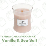 Yankee Candle Woodwick Vanilla & Sea Salt