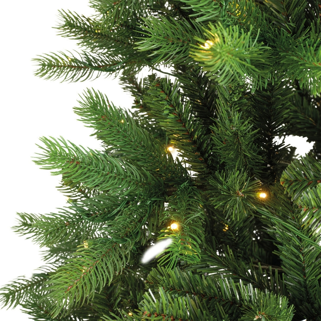 Ottawa Albero di Natale con LED Solare PE/PVC