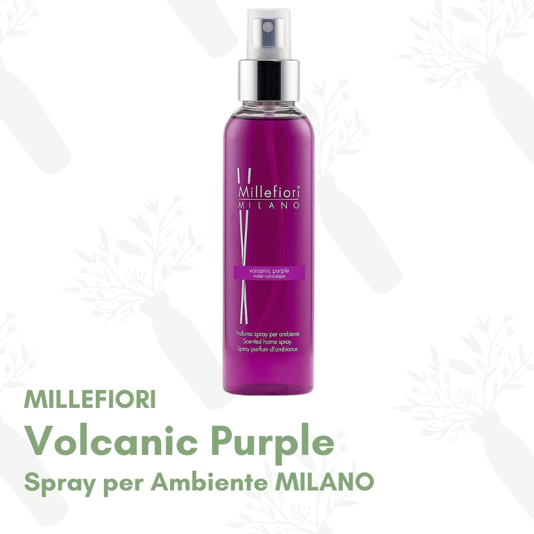 Volcanic Purple - Spray per ambiente Millefiori Milano