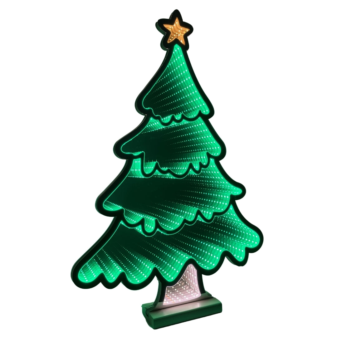 Albero di Natale Luminoso H 60 cm - Albero Luminoso per Casa