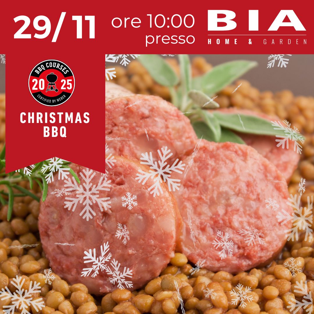 Christmas BBQ - Corso certificato Weber 29/11/2025 mattino