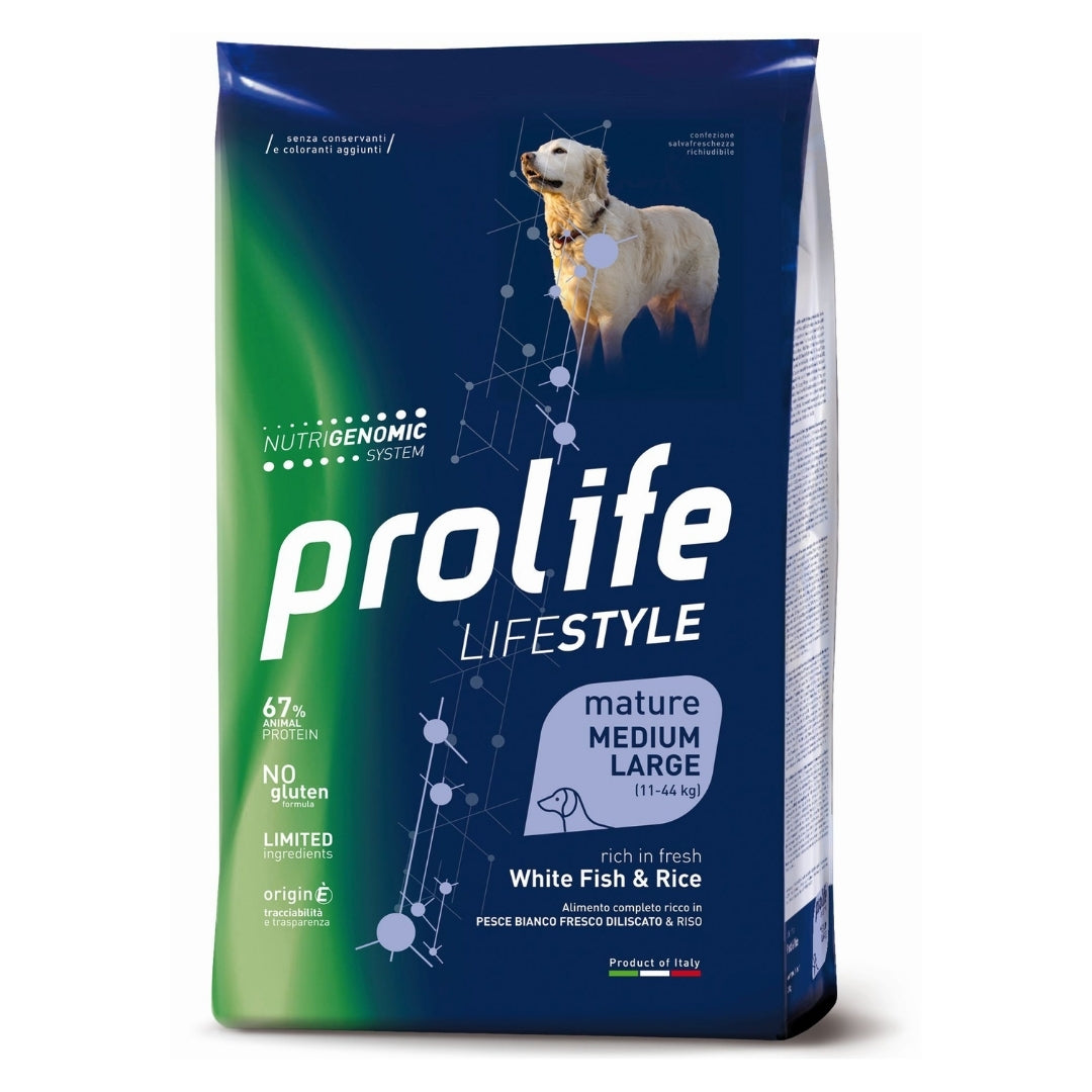 Prolife Lifestyle Light Crocchette Cane Maturo Medium/Large 2,5kg