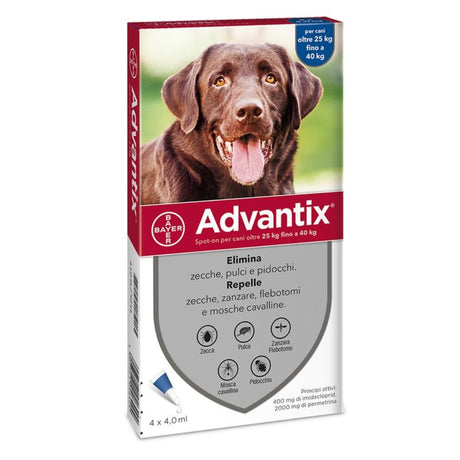 Advantix Spot On Cani 25-40 kg - Antiparassitario per cani