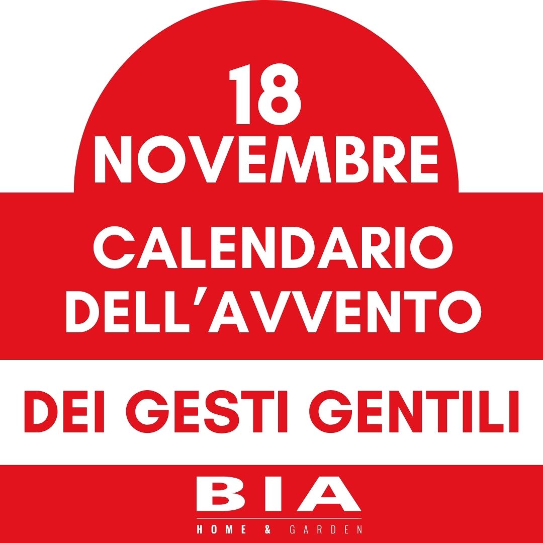 Calendario dell'avvento dei gesti gentili - 18 Novembre - Laboratorio bambini