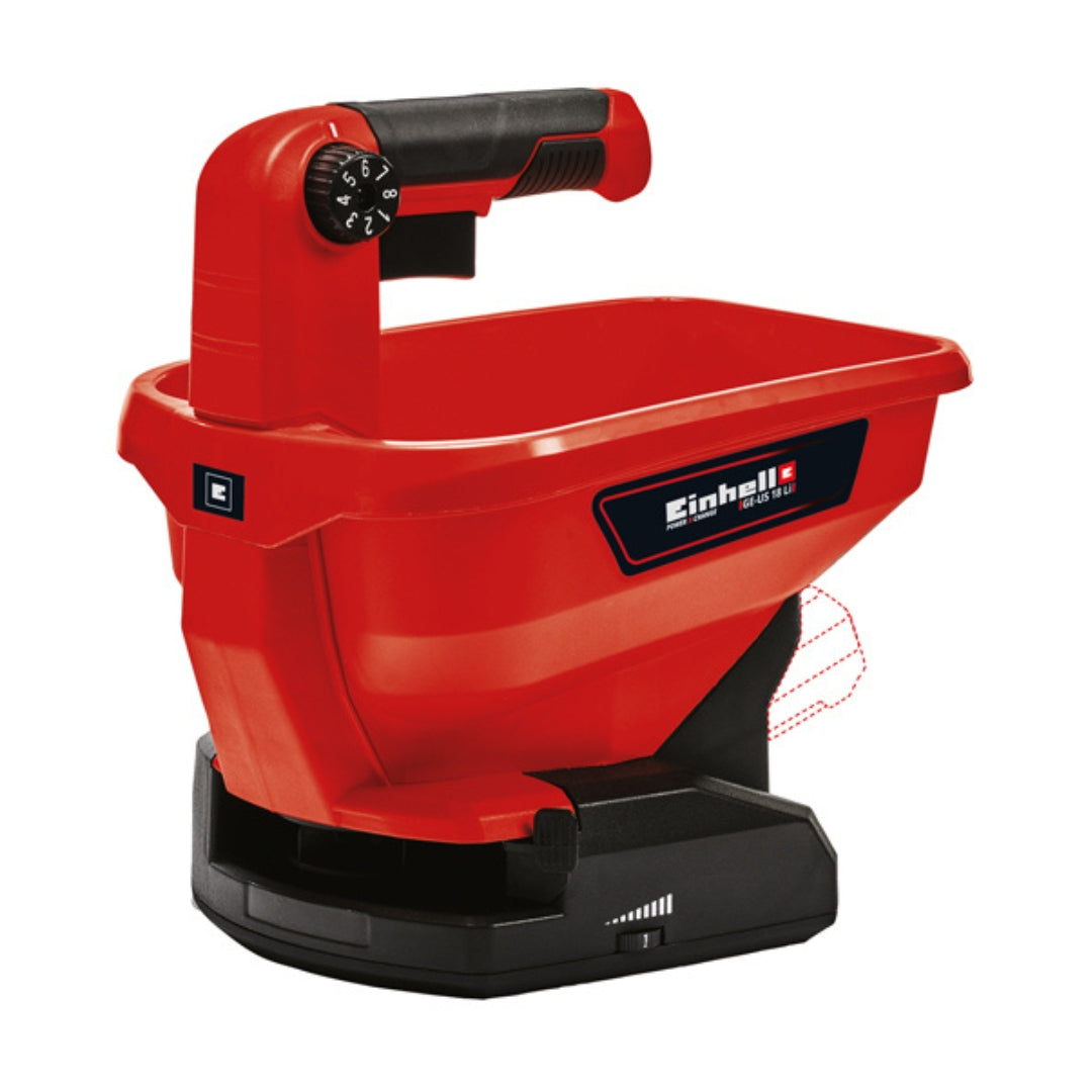 Spargitore a batteria GE-US 18 Li Solo - Spargitore da giardino