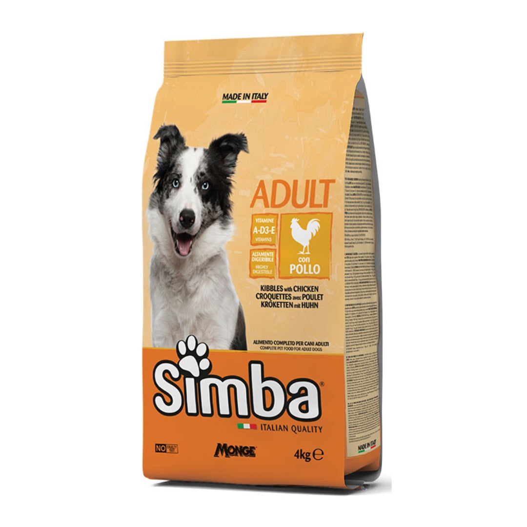 Simba Crocchette con Pollo 10 kg - Cibo naturale per cani adulti