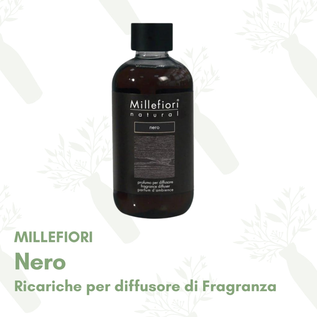 Nero - Ricarica per diffusore di fragranza Millefiori