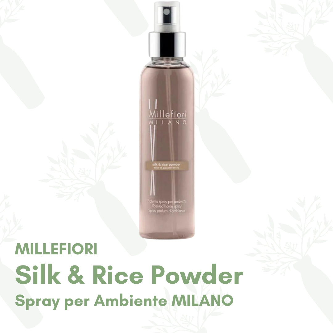 Silk & Rice Powder - Spray per ambiente Millefiori Milano