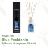 Blue Posidonia - Millefiori Diffusore di Fragranza a Bastoncino "Milano"