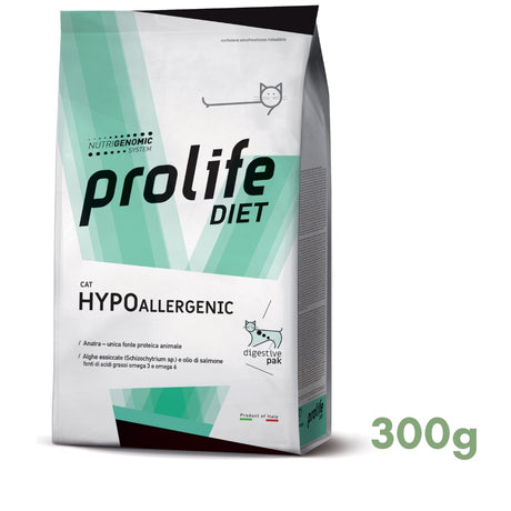 Prolife Diet Hypoallergenic Cibo Secco Gatto Adulto