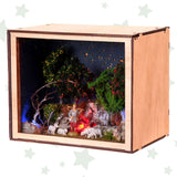 Nativity Box Pastore e Pecorelle - Pastore per presepe