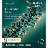 Cluster Luminoso Effetto Twinkle 13,5 m