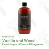 Vanilla and Wood - Ricarica per diffusore di fragranza Millefiori